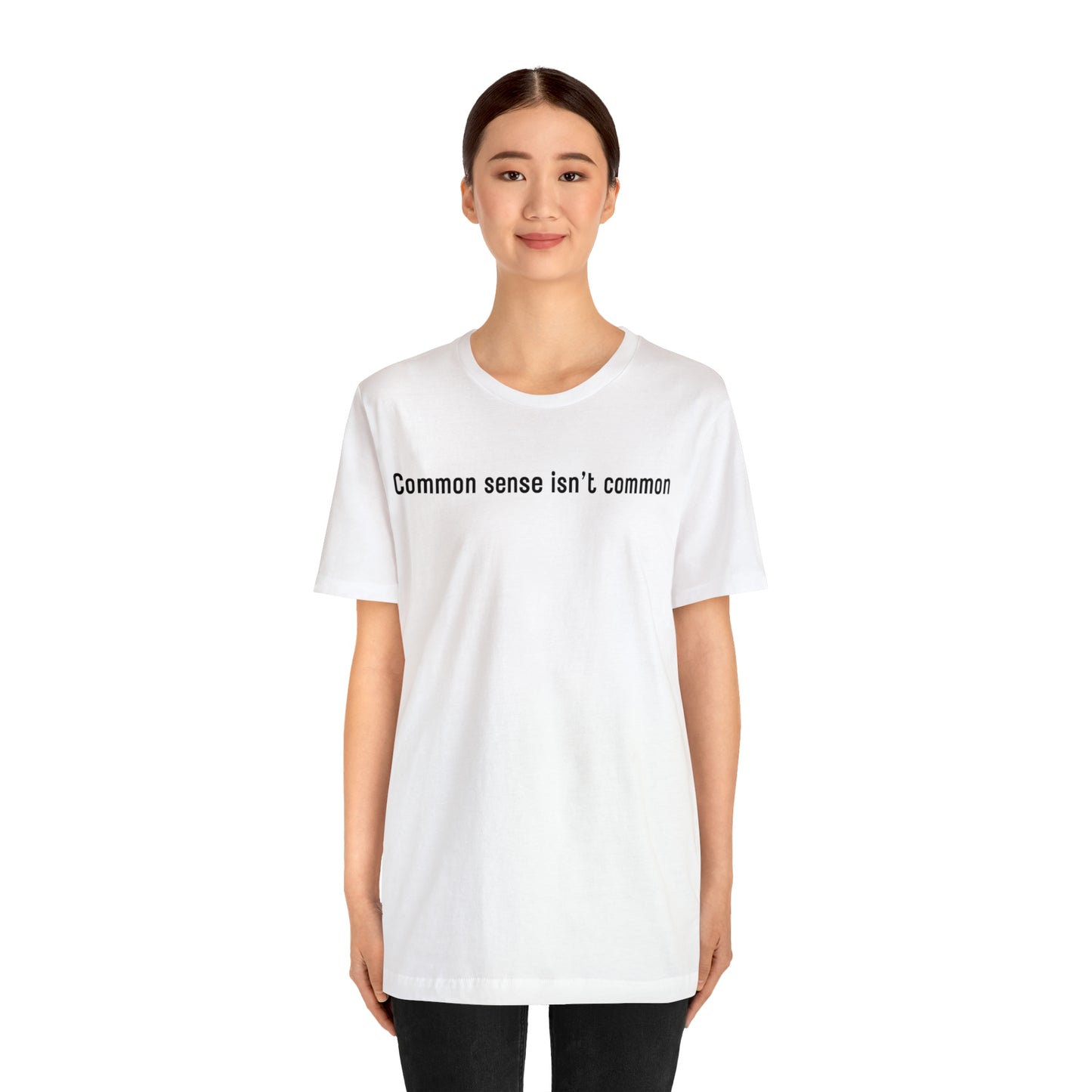 Common sense isn't common
