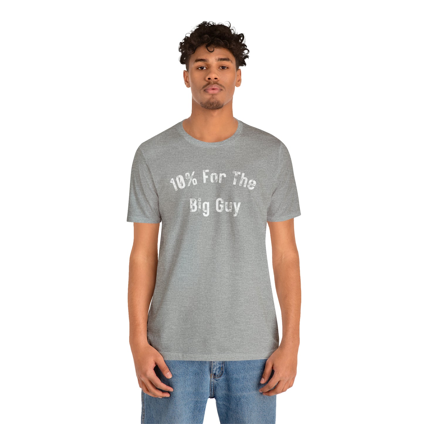10% for the big guy (white print)
