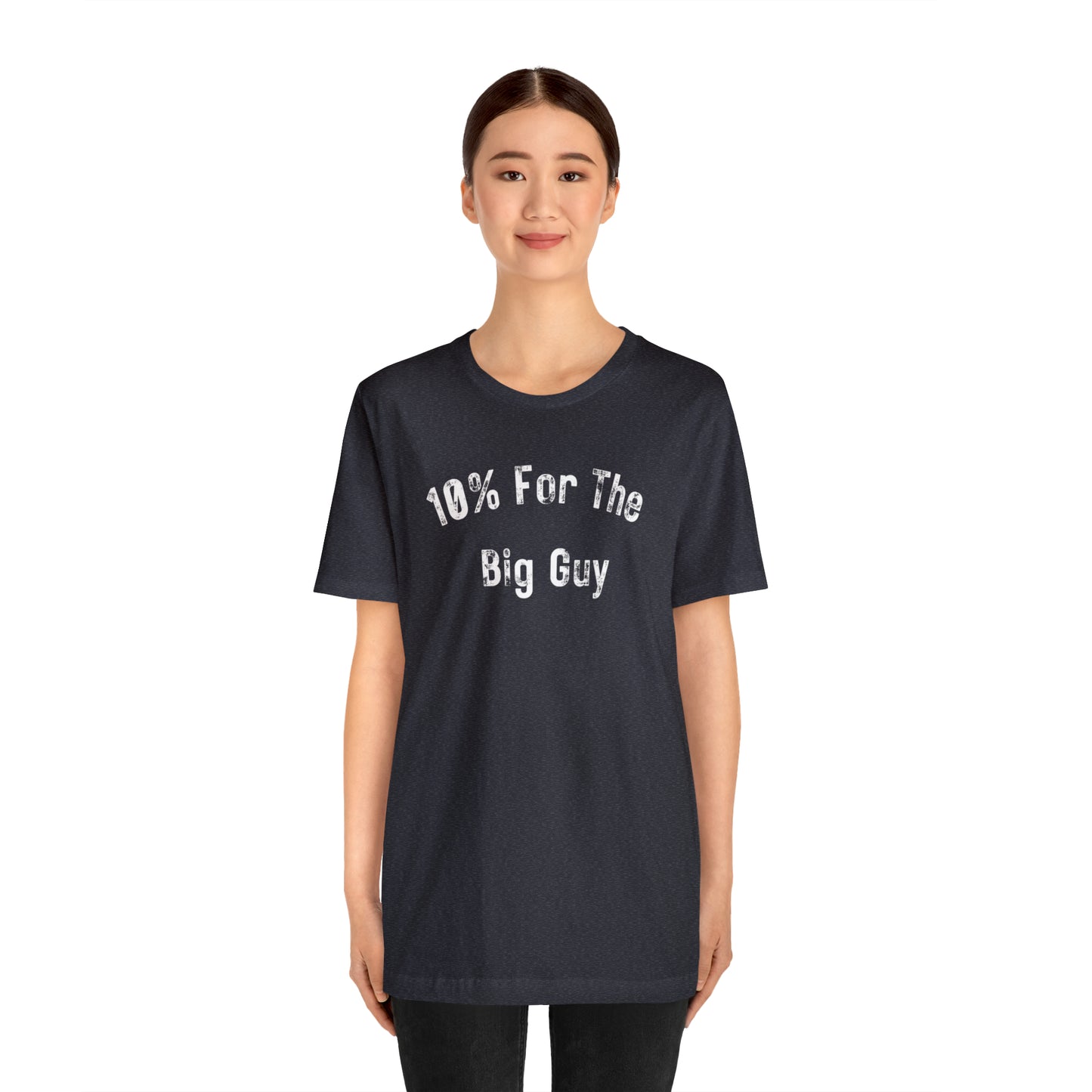 10% for the big guy (white print)
