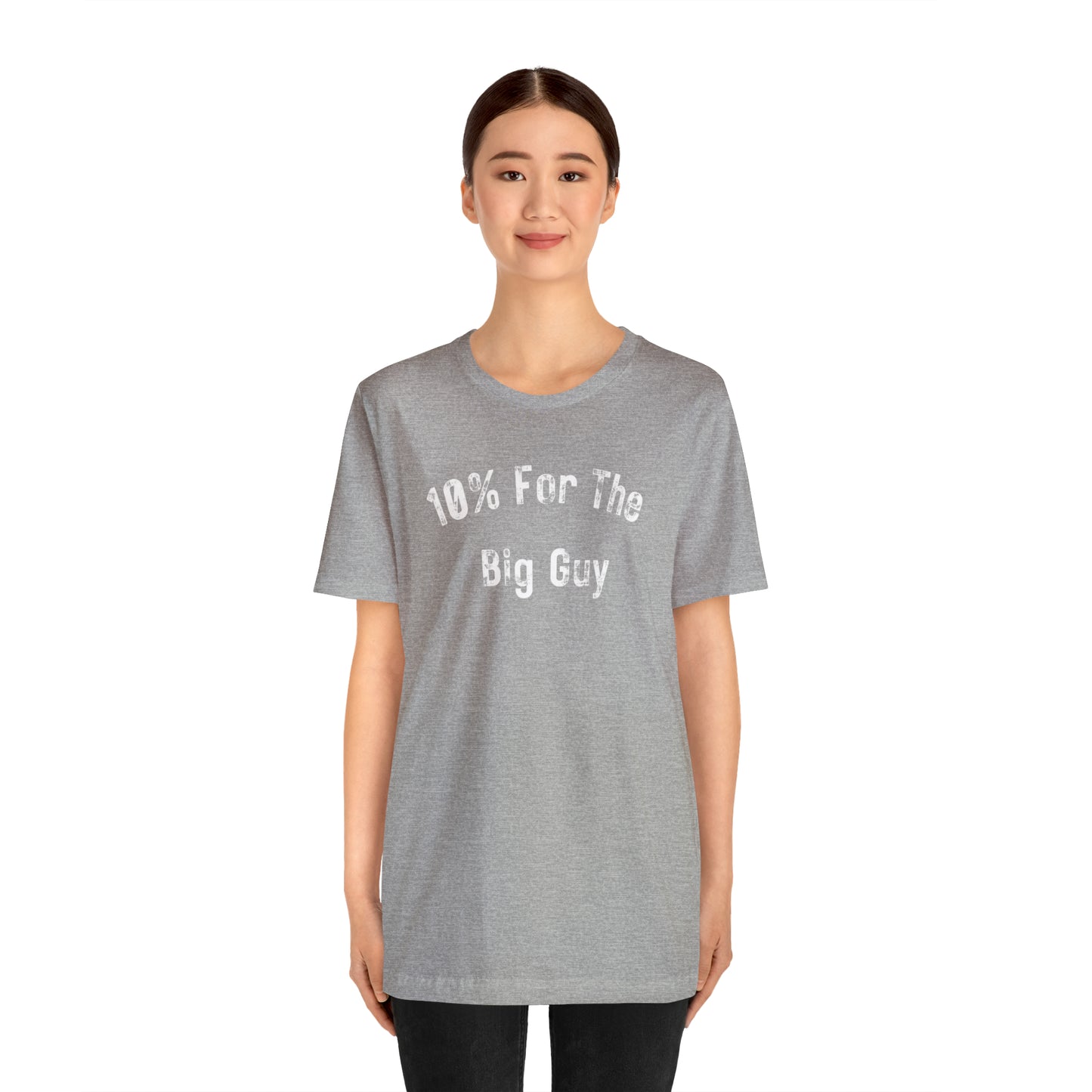 10% for the big guy (white print)
